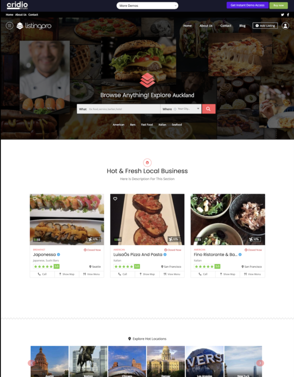 Ready-Made Directory & Listing WordPress Website
